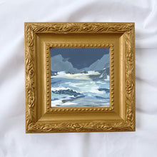 Load image into Gallery viewer, Ocean Scene with Boat, Custom Framed Print