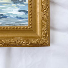 Load image into Gallery viewer, Ocean Scene with Boat, Custom Framed Print