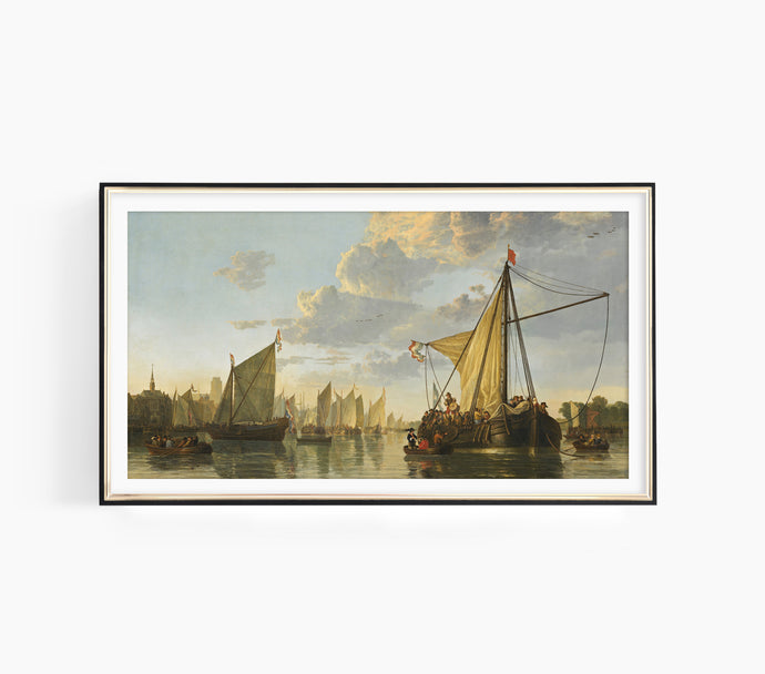 The Maas at Dordrecht, Samsung Frame TV File