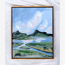 Load image into Gallery viewer, Green River Bend, Original Painting on Canvas