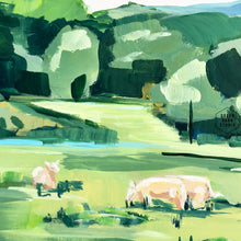 Load image into Gallery viewer, Welcome to the Berkshires, Original Painting on Board