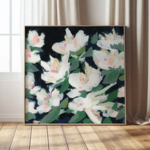 Load image into Gallery viewer, White Blossoms at Midnight, Fine Art Print