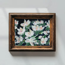 Load image into Gallery viewer, White Blossoms at Midnight, Fine Art Print