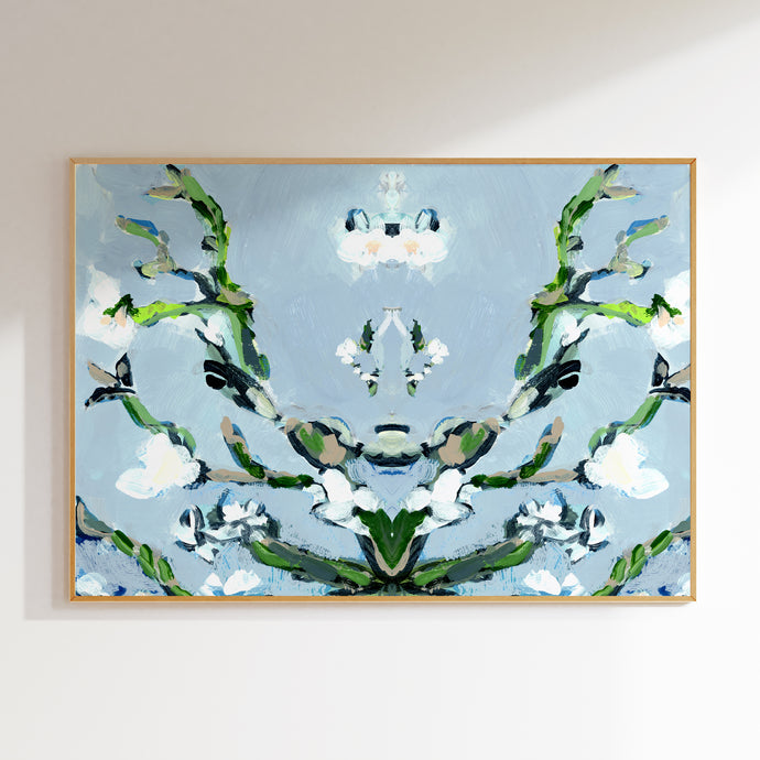 Wild Almond, Abstract Botanical