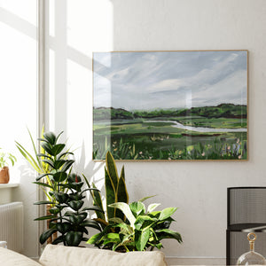 Spring Marsh, View from Woodman's, Fine Art Print