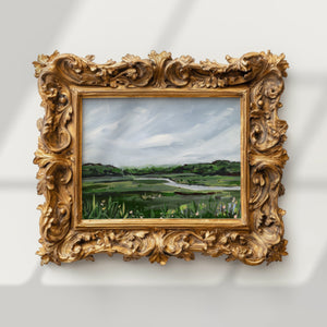 Spring Marsh, View from Woodman's, Fine Art Print