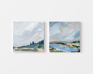 The Chatham Set of 2 Prints on Canvas Wrap