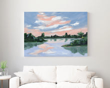 Load image into Gallery viewer, Fox Creek on Canvas Wrap
