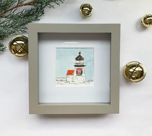 Christmas at Brant Point Light, Nantucket