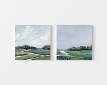 Load image into Gallery viewer, Salt Marsh Set of 2 Prints on Canvas Wrap