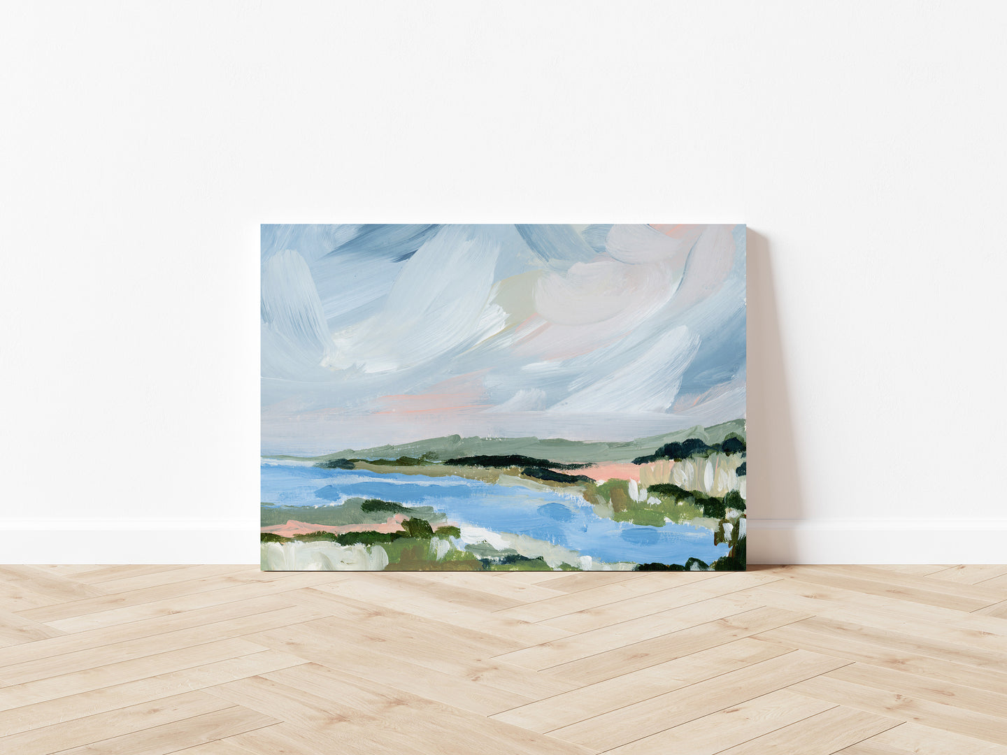 Oyster River, Chatham on Canvas Wrap