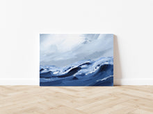 Load image into Gallery viewer, Big Sea, Waves Crashing on the Atlantic on Canvas Wrap