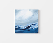 Load image into Gallery viewer, Big Sea, Waves Crashing on the Atlantic on Canvas Wrap