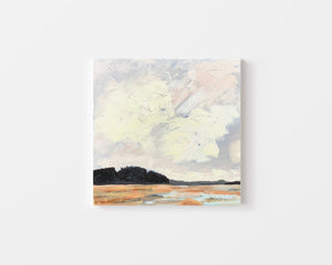 Choate Island, Winter Marsh on Canvas Wrap