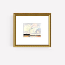 Load image into Gallery viewer, Winter Marsh Framed in Traditional Style Frame