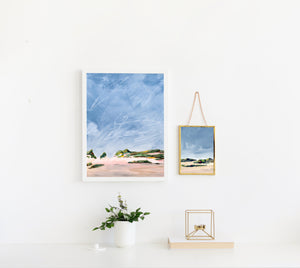 Dune Sky on Canvas Wrap