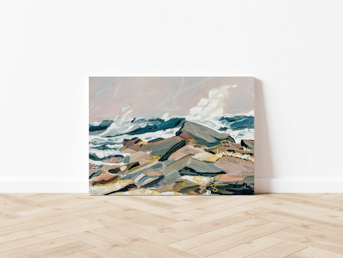 Eastern Point on Canvas Wrap, Inspired by Winslow Homer