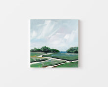 Load image into Gallery viewer, Emerald Marsh on Canvas Wrap