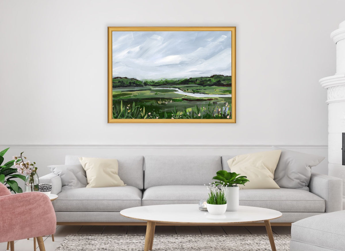 Spring Marsh, View from Woodman's – Green Barn Studio- Fine Art by ...