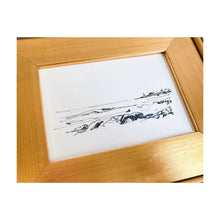 Load image into Gallery viewer, Wingaersheek Beach, Gloucester, Custom Framed in Gold