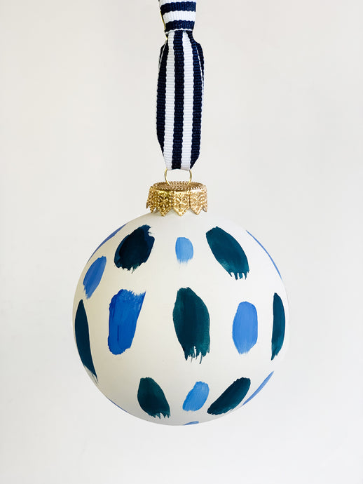 Tidal Zone- Hand Painted Bisque Ornament